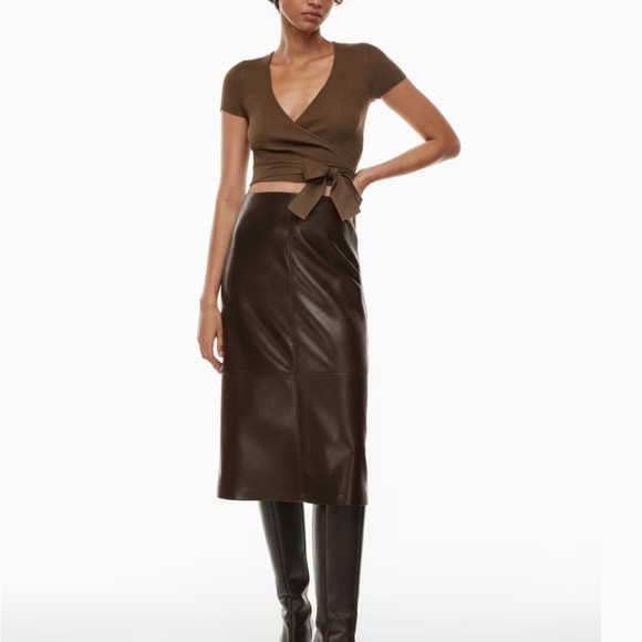 NWT - Wilfred Aritzia wrap sweater , 2XS - Picture 2 of 5